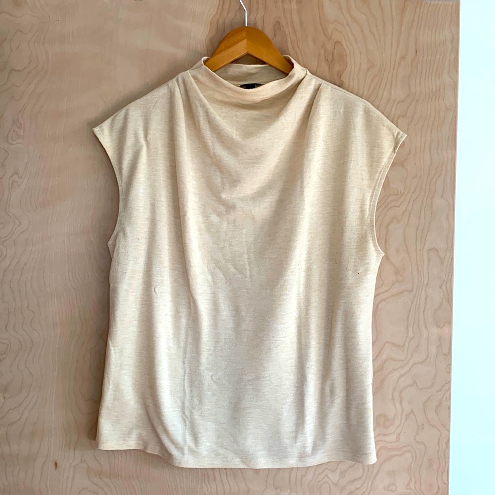 Ann Taylor Mock Neck Top